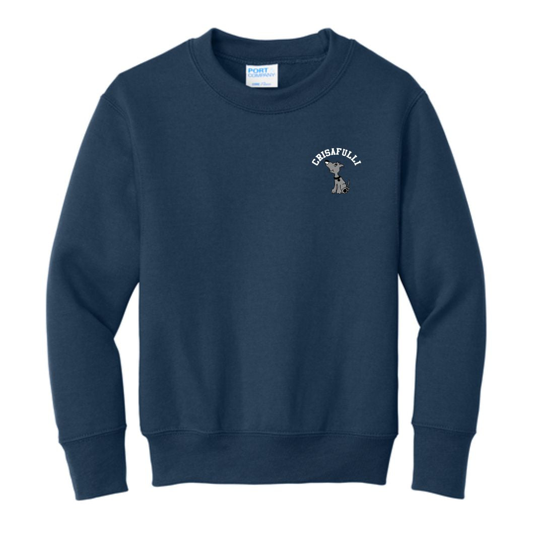 Crisafulli School Crew Neck Sweatshirt Personalized