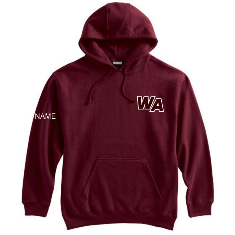 WA Crew Personalized Super 10 Hoodie