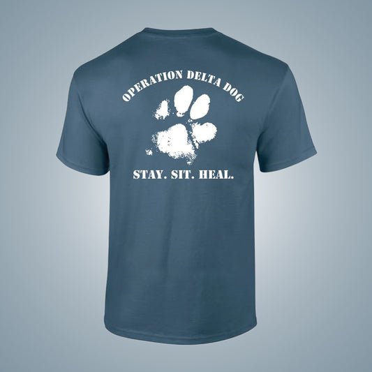 Operation Delta Dog Muddy Paw T-Shirt