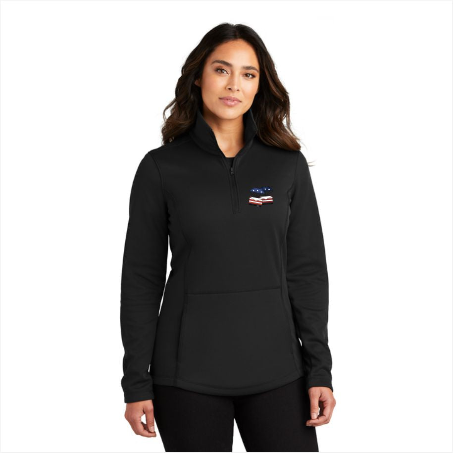 Holiday Cards Wicking 1/4 zip