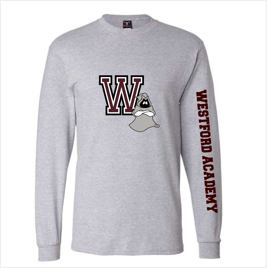 WA Hanes Beefy-T with Custom Sleeve Text