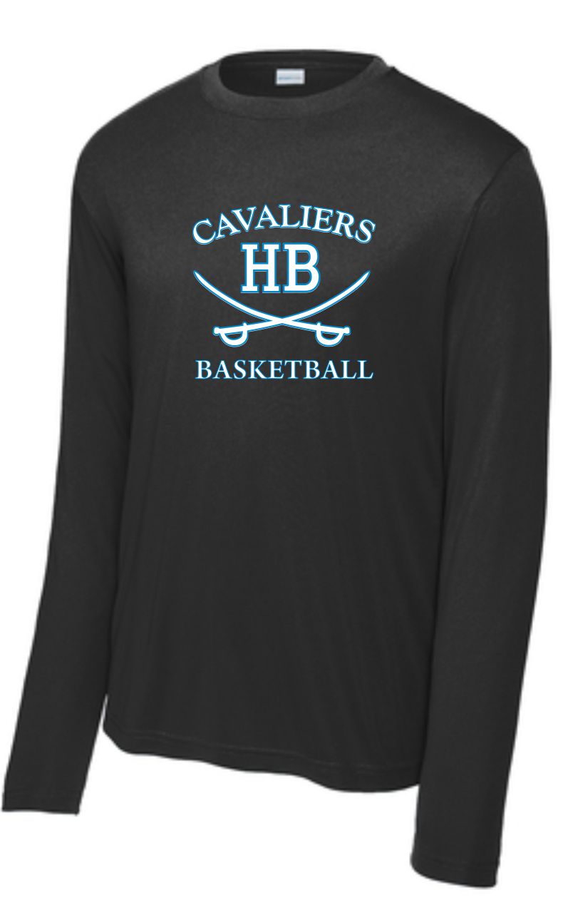 HB Basketball Long Sleeve Wicking T ST350LS