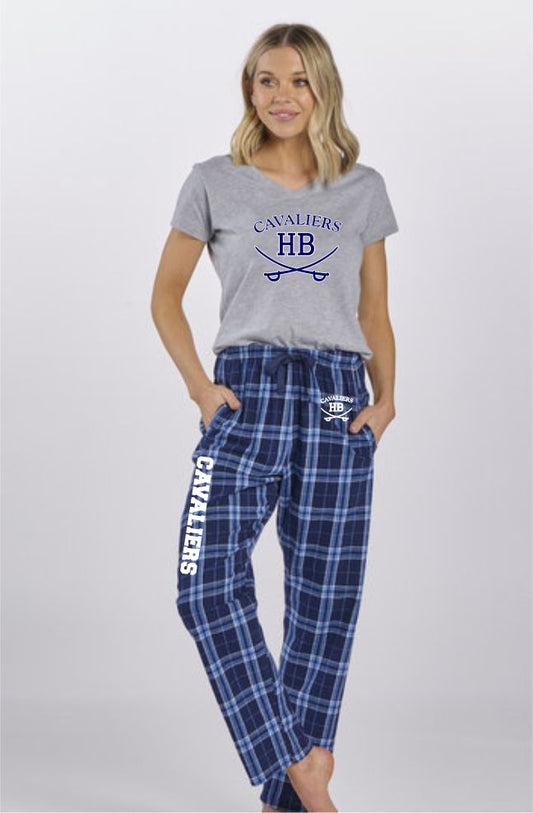 HB Cavs Ladies Boxercraft Flannel Pant with Pocket