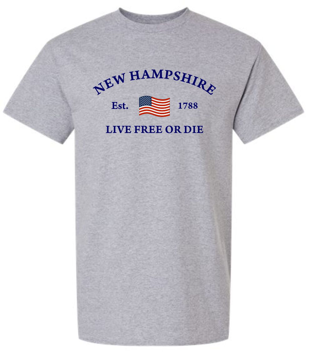 603 Live Free Flag NH T