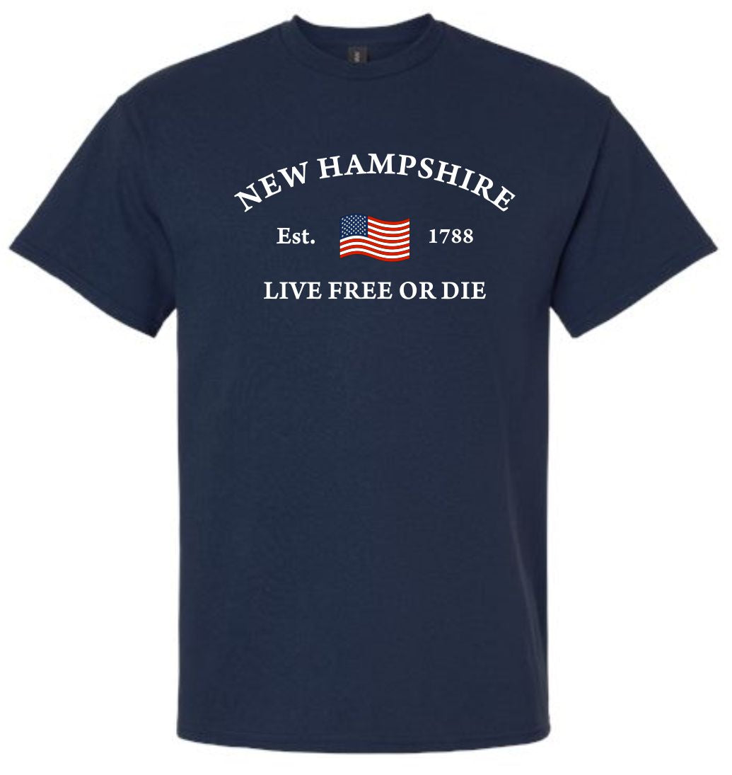 603 Live Free Flag NH T