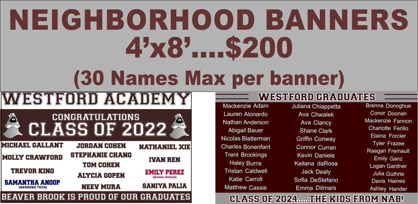 2024 Neighborhood Banner 2 Sizes