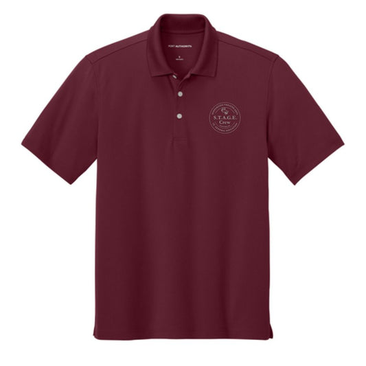 K845 New Port Authority® Dry Zone® Stain-Release Grid Polo