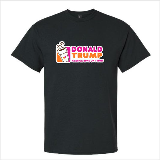 America Runs on Trump Tee