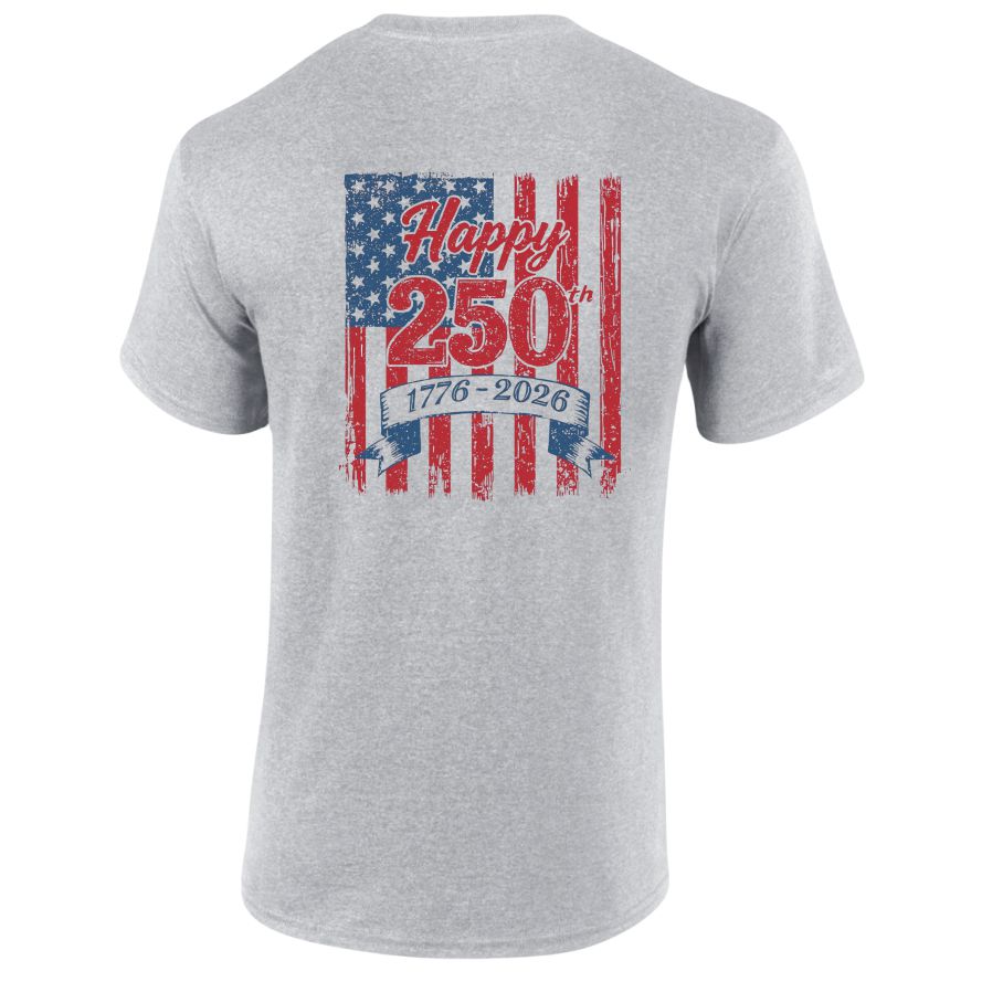 250th USA 2 sided Tee