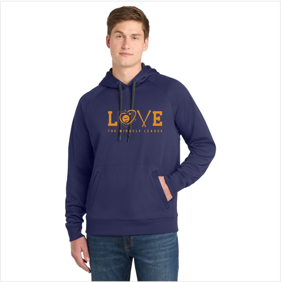 Miracle League Wicking Hoodie F244