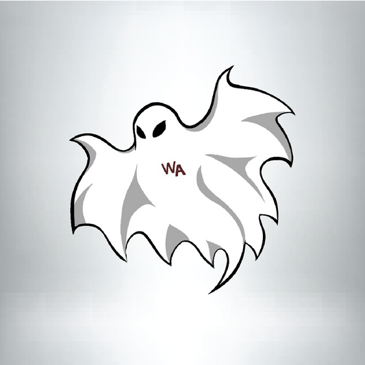 WA Ghost Logo Decal