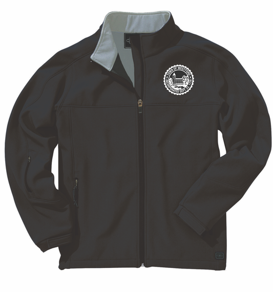 Westford Town Seal Soft Shell Jacket / Charles River 9718 Black