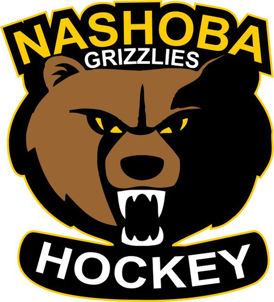 Nashoba Grizzlies Window Decal