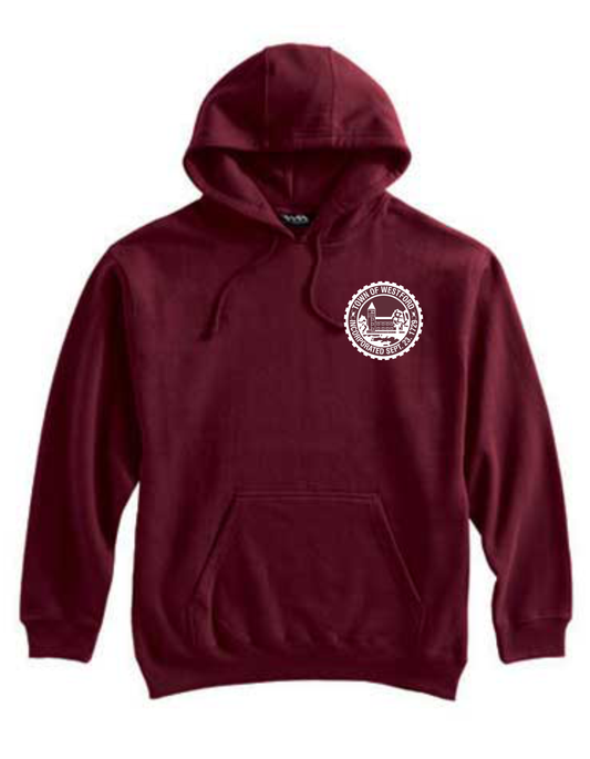 Westford Town Seal Hooded Sweatshirt / Pennant 701