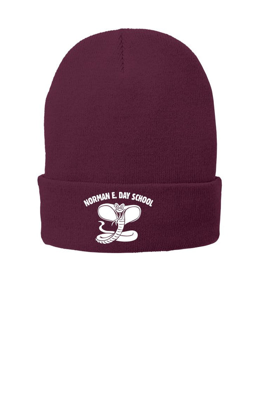 Norman E. Day School Fleece-Lined Knit Hat