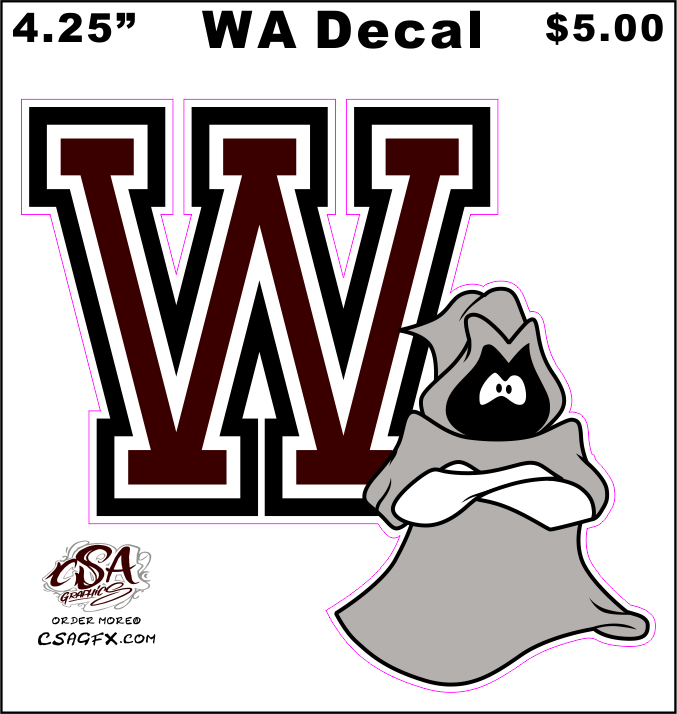 WA Decal