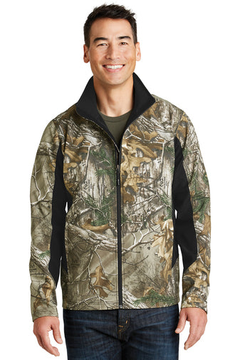 J318c Camouflage Colorblock Softshell 30 years