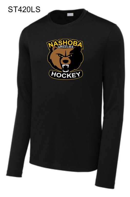 Nashoba Grizzlies Long Sleeve Wicking T