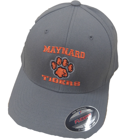 Maynard Tigers Hat Grey Flexfit 6377
