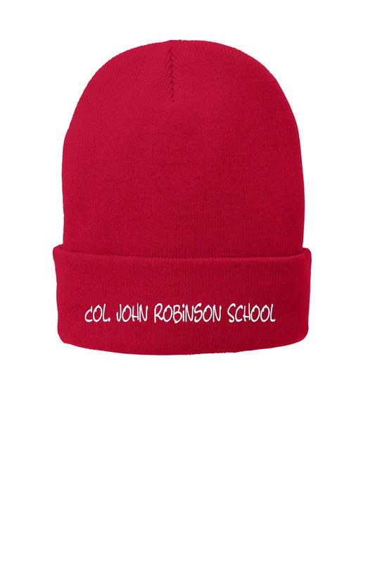 Robinson School Fleece-Lined Knit Hat