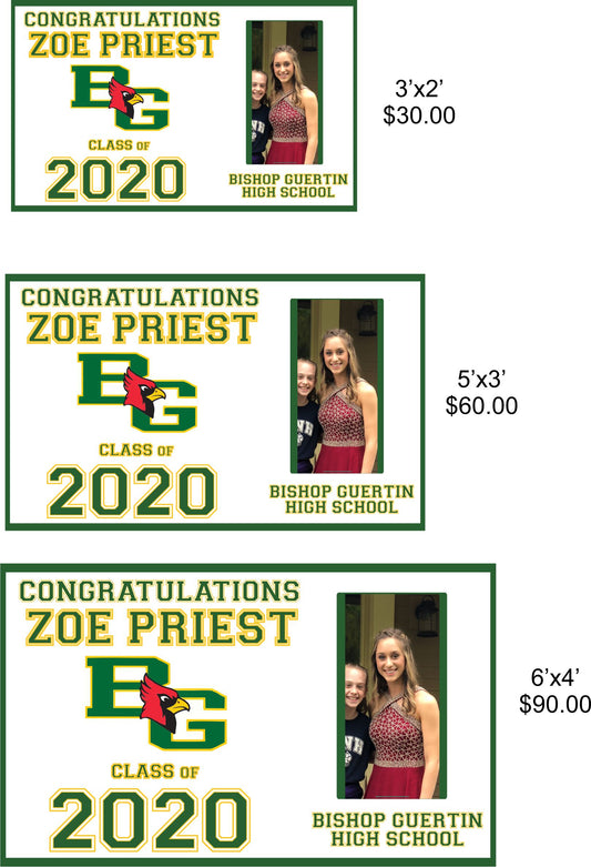 Graduation Banners With Picture
